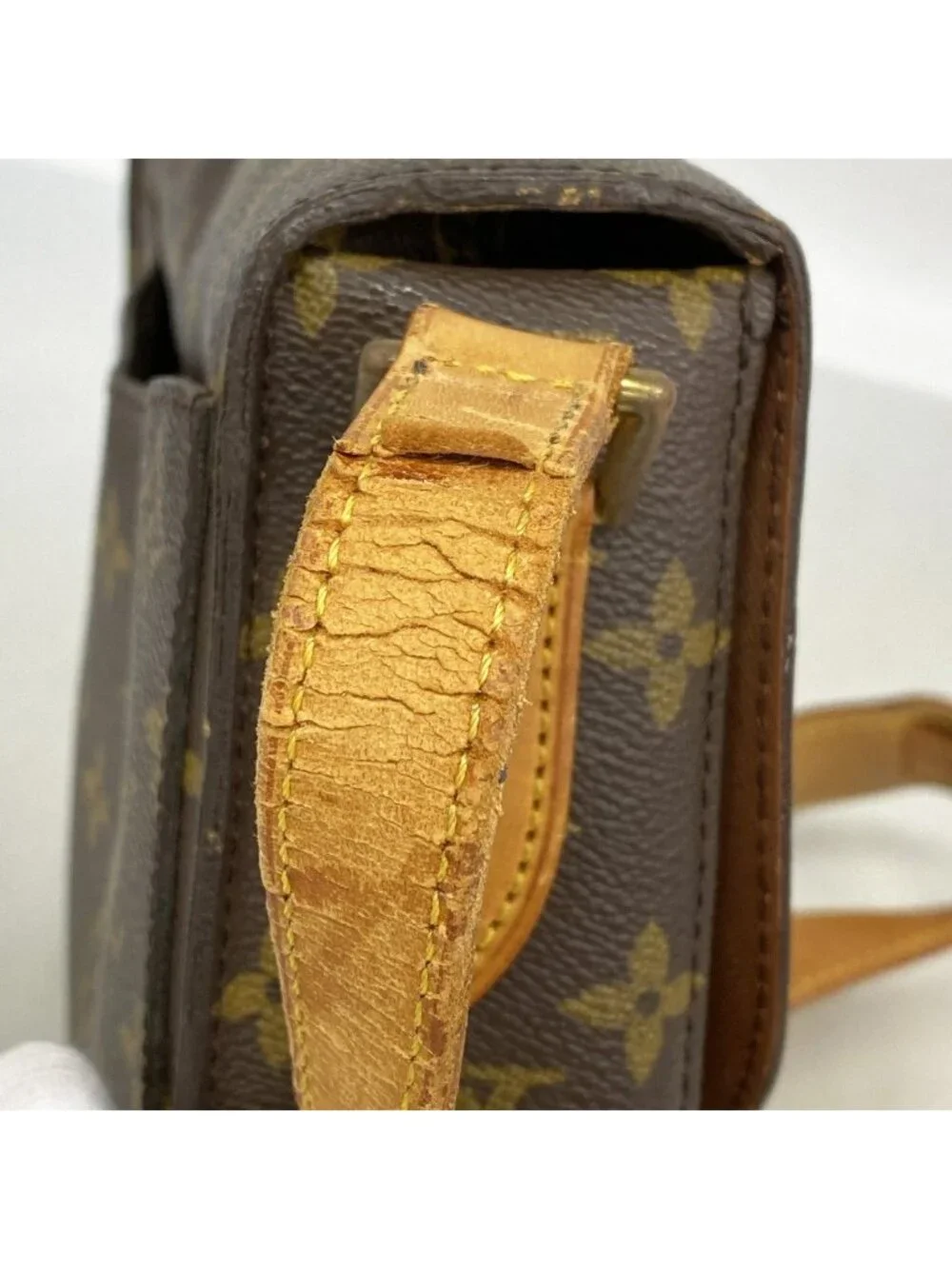 Louis Vuitton Shoulder Bag Monogram Saint Cloud GM Brown